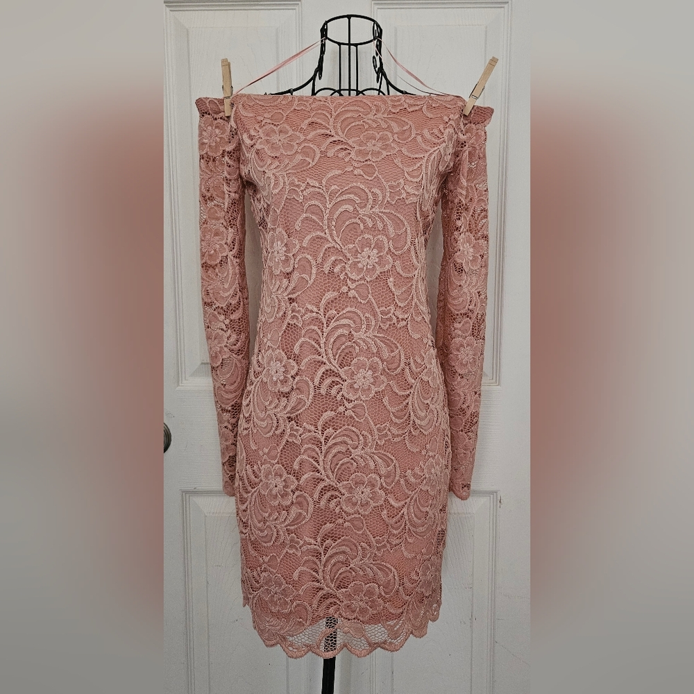 Ambiance Off-The-Shoulders Pencil Dress